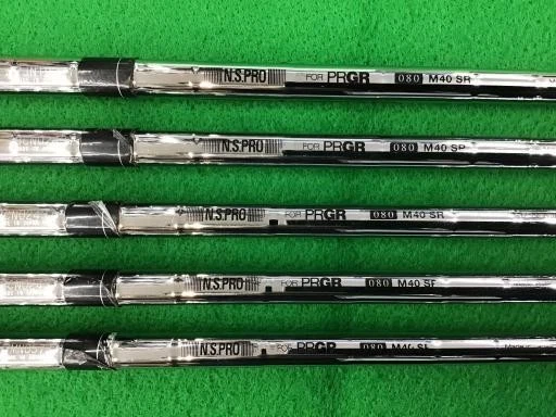 Used PRGR egg PF (2017) iron set #7-Aw Flex:SR - Image 4 of 4