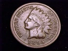 1895 Indian Head Cent, Fine Grade