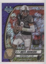 2024 Bowman U Chrome Purple Shimmer Refractor Nate Johnson #135 6j0