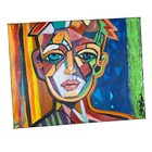 Abstract “Non-binary”, 11”x14”, Acrylic/canvas, Handmade, COA, Signed By Artist — photo 1