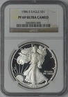 1986-S American Silver Eagle - NGC PF69 Ultra Cameo - ✪COINGIANTS✪