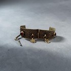 ****Estate Antique Moroccan Silver Bedouin Handcrafted Berber Ethnic Tuareg Cuff — photo 7