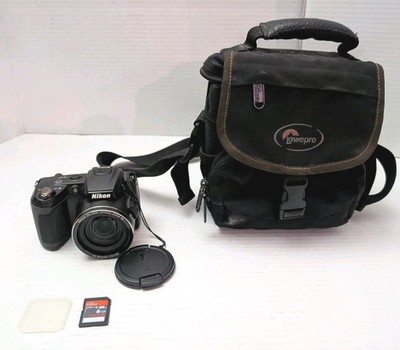 Nikon Coolpix L120 Bridge Camera - 14.1MP, 21x WIDE Zoom - Works