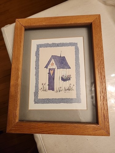 Carol Robinson Framed Print Outhouse Series Made In USA #074 12 0711
