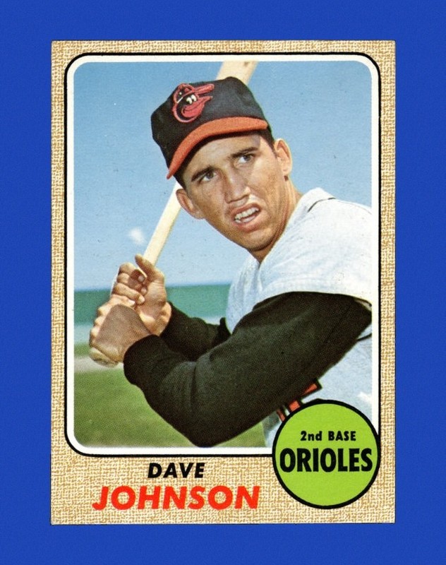 1968 Topps Set-Break #273 Dave Johnson EX-EXMINT *GMCARDS*