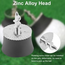 Black Silicone Alloy Ball Pick Up Suction Cup Grabber For Lovers