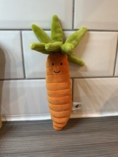 Jellycat Amuseables Vivacious Vegetables Carrot BNWT 25cm 