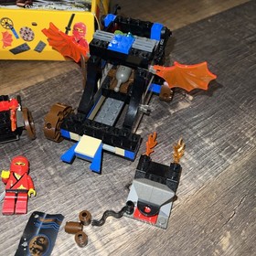 1999 LEGO 3051 Blaze Attack Not Complete w/Rare Flag & Instructions & Box