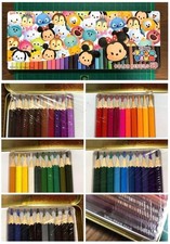 50 multicolor Disney Tsum Tsum colored pencils f0d4fe