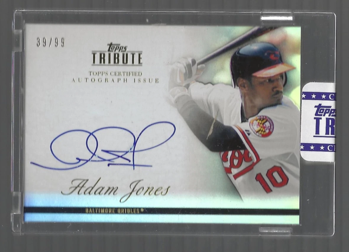 Autograph Adam Jones Baseball Cards for sale | eBay