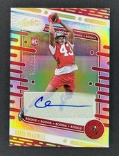 Chris Braswell 2024 Absolute Signatures Spectrum #155 RC Auto SP /299