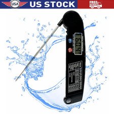 Instant Read Digital Meat Thermometer BBQ Grill Smoker For Kitchen Food Cooking