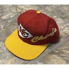 VTG Apex One Hat Mens OSFA Red Vintage Kansas City Chiefs NFL Snapback Cap