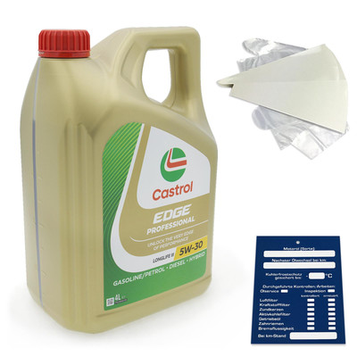 4 Liter Castrol EDGE Professional LongLife III 5W-30 Motoröl VW 504 00/507 00