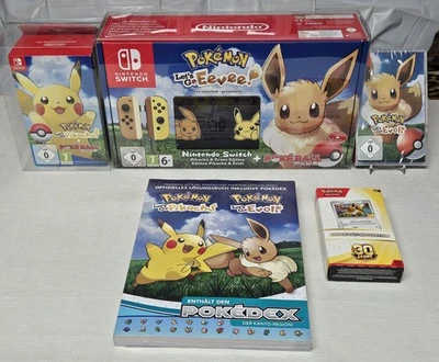 Nintendo Switch – Pokemon Let,s Go Pikachu & Evoli Edition Bundle - Bild 1 von 4