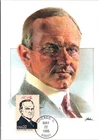 S08-7314, PRESIDENTS OF USA, CALVIN COOLIDGE, MAXIMUM CARD FDC