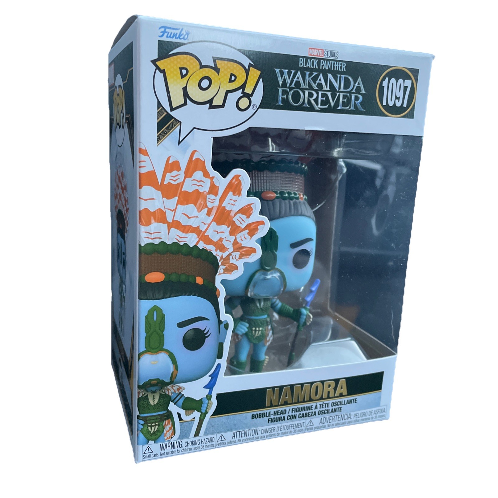 Funko Pop Vinyl Namora (1097) Black Panther Wakanda Forever. RRP: £14.99. Gifts