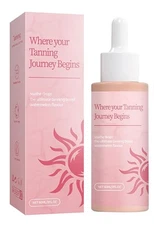 Googeer Oral Sunless Tanning Drops Natural Boost Melanin Enhancing Skin Tone