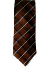 Brooks Brothers Makers Men's Necktie Pure Silk Multicolors Made in USA 58×4