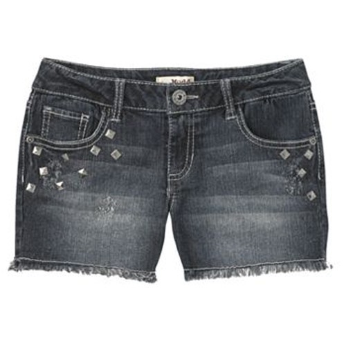 BLOWOUT PRICE Mudd® Fashion Denim Jean Shorts Girls Reg. & Plus Sizes 7-16 $32 - Picture 4 of 9
