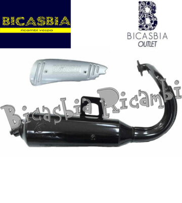 Stock - GN-31033L Silencer Giannelli Peugeot 50 Buxi Zenit Speedake