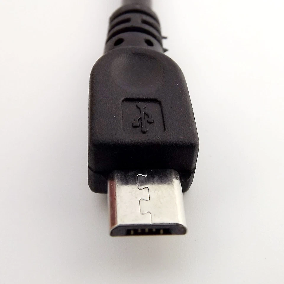1FT Micro USB 2.0 Male To Micro 5 Pin B Male Data Charge Converter Adapter Cable - Image 3 of 4