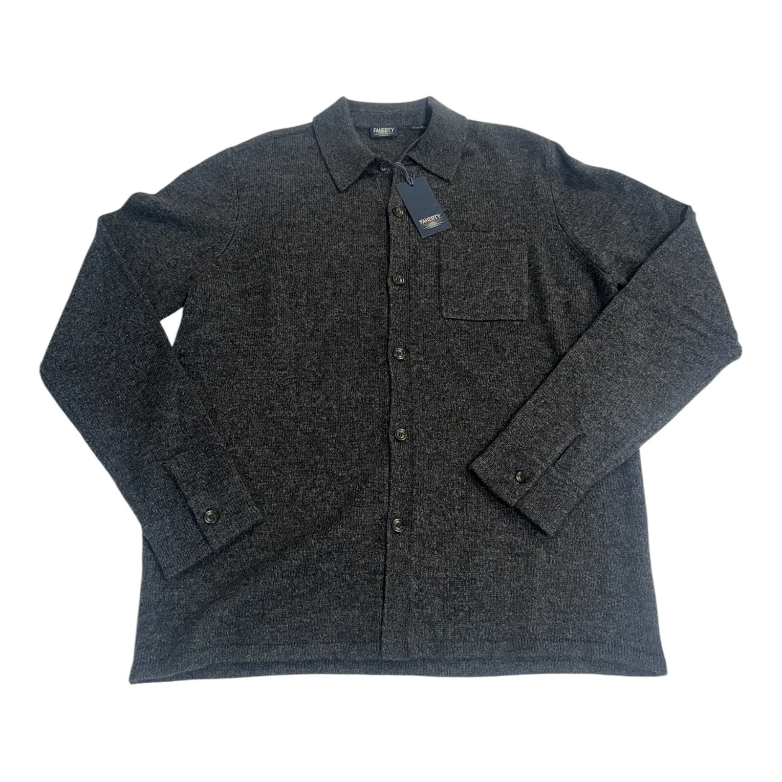 Faherty Wool/Cashmere Sweater Over Shirt, New With Tags! Size- Medium - Large
Opens in a new window