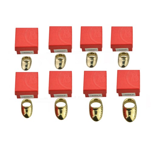 16-24mm Thumb Ring Brass Finger Guard Protector Gear Archery Bow Shooting Target - Picture 10 of 11