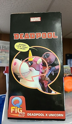 QMX Deadpool x Unicorn Q-Fig Max Elite Diorama Figure Quantum Machanix Marvel