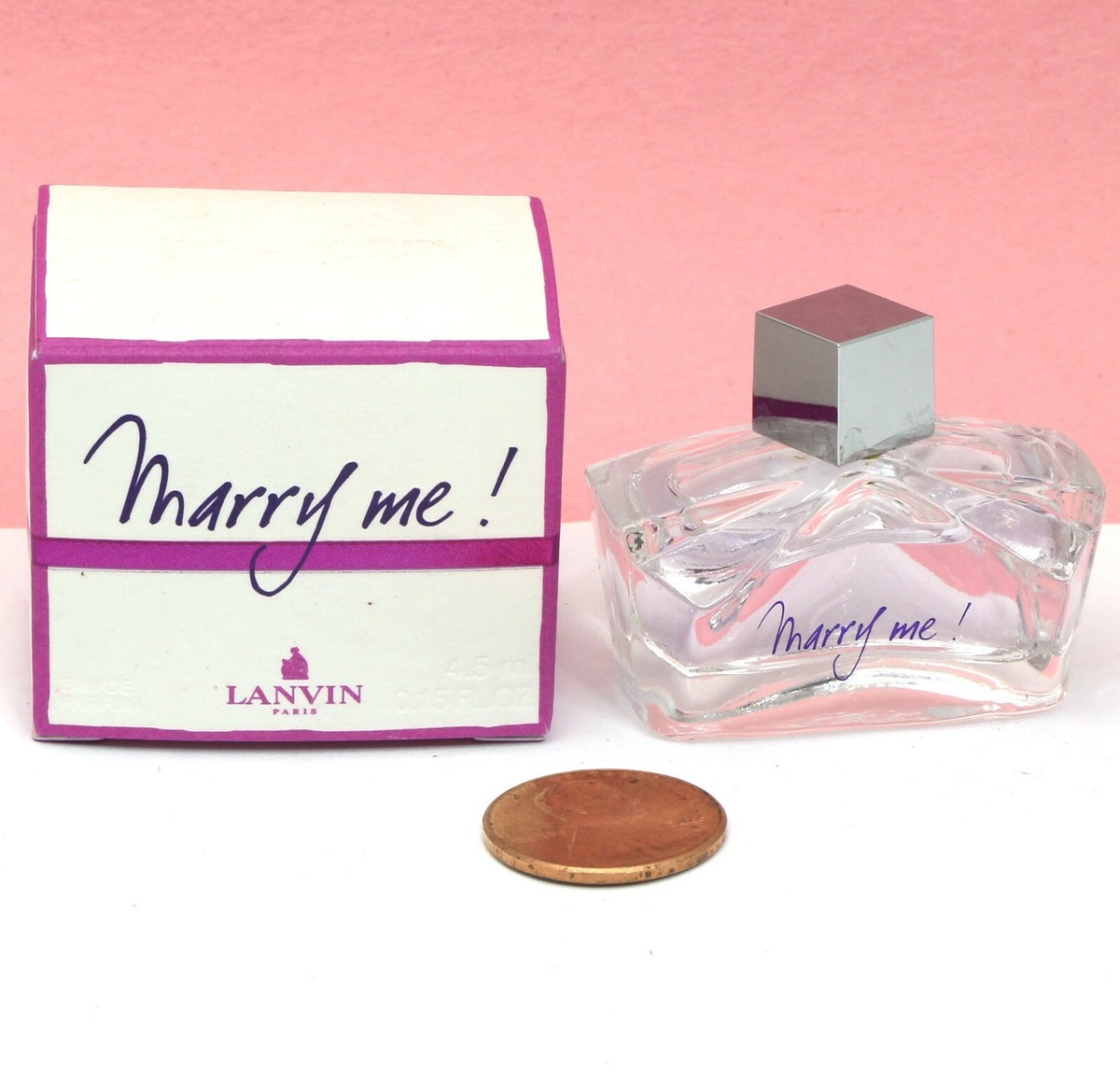 Marry Me By Lanvin for Women EDP Splash Mini Oz ml New