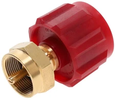 Propane Tank Refill Adapter LP Gas Valve Refill 1 Lb Cylinder Tank QCC (ACME)