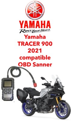 Yamaha FI, OBD2 Fehlercode Scanner Diagnosegerät Tracer 900 GT 2021