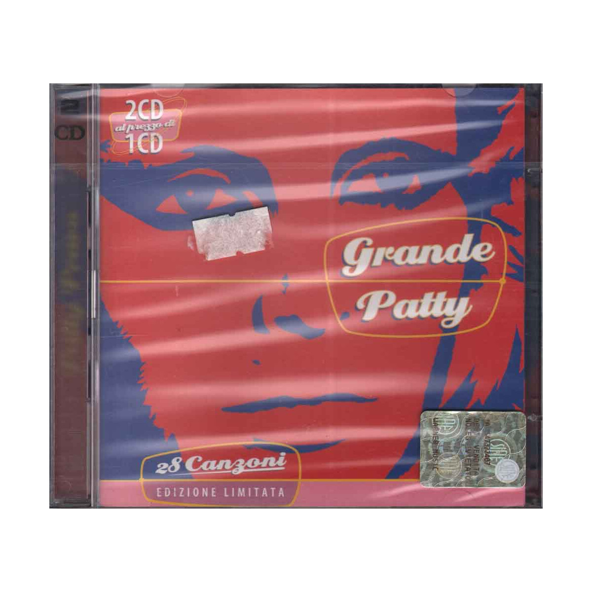 Patty Pravo 2 CD Large Patty / CGD East West 0630 19914-2‎ Sealed