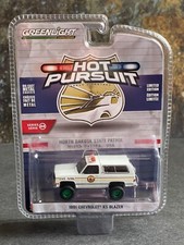Greenlight '91 Chevy K5 Blazer HOT PURSUIT North Dakota Patrol GREEN MACHINE