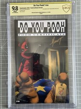 Do You Pooh Death Certificate Ice Cube Homage Signed by Marat comic cover