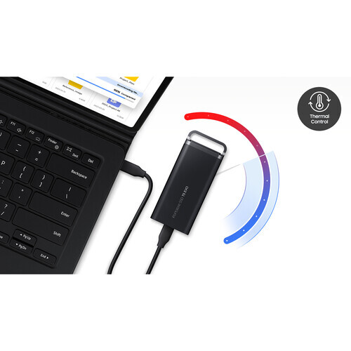 New Samsung Portable SSD T5 EVO USB 3.2 8TB Black MU-PH8T0S New Samsung Portable SSD T5 EVO USB 3.2 8TB Black MU-PH8T0S