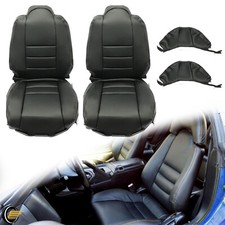 For Toyota Supra Hatchback Mk4 Mkiv 1993.5-1996 Seat Cover Set Replacement Black