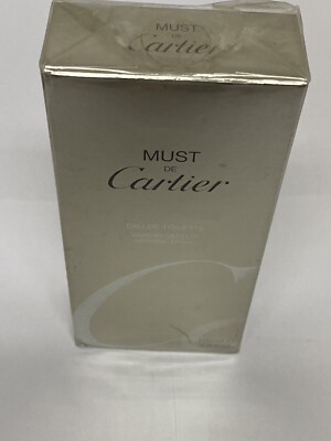 MUST DE CARTIER 3.3 OZ-100ML EDT SPRAY ORIGINAL FORMULLA