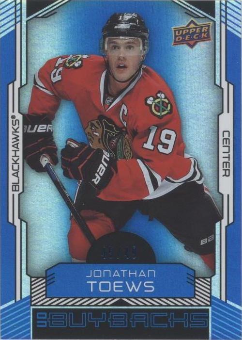 2015-16 Upper Deck Buybacks - Jonathan Toews #9 - 1 of 1