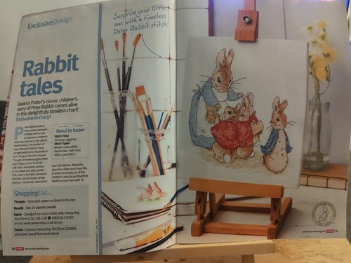 Cross Stitch Crazy Magazine Peter Rabbit October 2016 No Free Gift - Picture 5 of 5