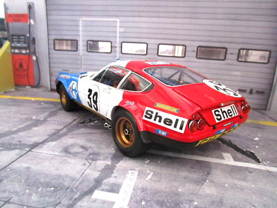 FERRARI 365 Daytona GTB4 24h Le Mans 1972 #39 Carrefour FERRARI 365 Daytona GTB4 24h Le Mans 1972 #39 Carrefour