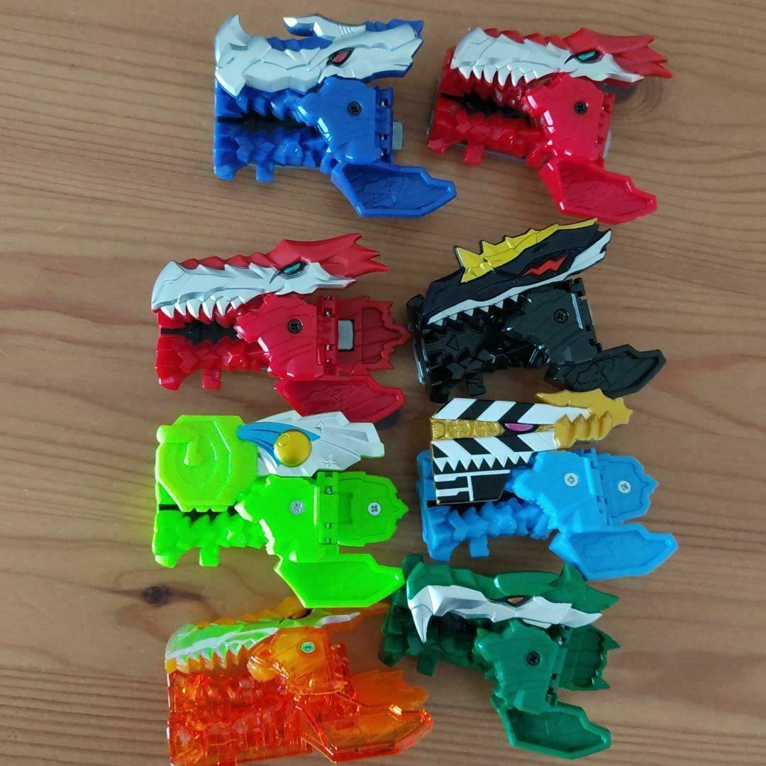 Power Rangers Dino Fury Ryusoulger DX Ryusoul Key 8p Set Morpher