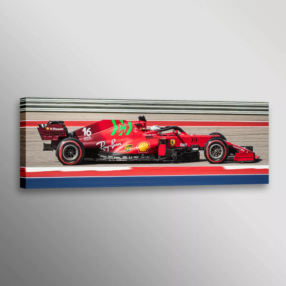 Ferrari driver charles leclerc hi-res stock photography and images