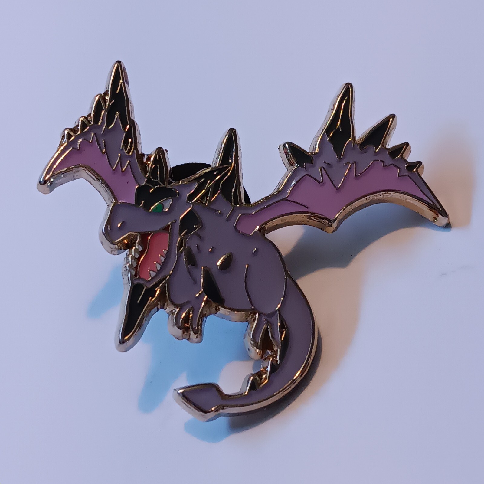 Pokemon Mega Aerodactyl Purple Dragon Collector Pin Badge Enamel 2015