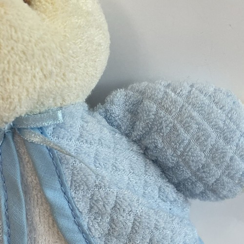 Vintage Eden Terry Cloth Plush Baby Bunny Peter Rabbit Rattle Stuffed Animal - Picture 4 of 16