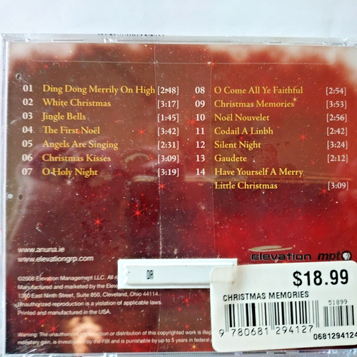 Christmas Melodies Anuna CD Brand New - Picture 2 of 3
