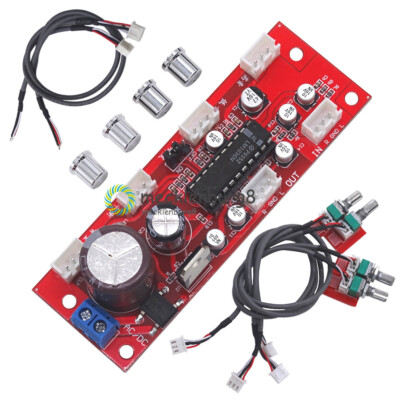 LM1036 HIFI Preamp Tone Board Bass Treble Volume Control Pre-amplifier Board NEW