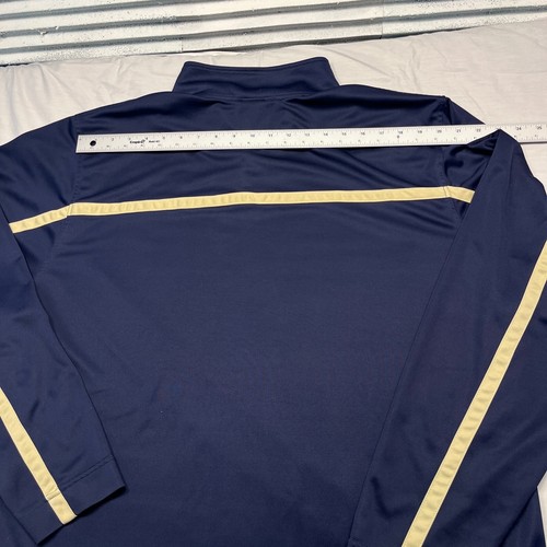 Vintage Colorado State Rams Nike Team Performance Shirt 2XL Blue 1/4 Zip Dri Fit - Picture 9 of 12