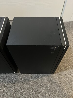 BOWERS & WILKINS B&W 686 S2 BLACK PAIR BOOKSELF SPEAKERS BOWERS & WILKINS B&W 686 S2 BLACK PAIR BOOKSELF SPEAKERS