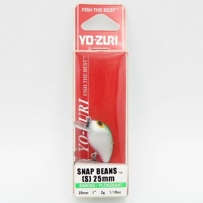 Yo-Zuri Snap Beans (S) Leurre coulant pour truite arc-en-ciel 25 mm